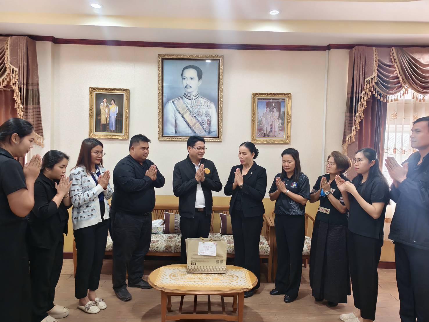 🪘พช.วาปีปทุม มหาสารคาม : เข้าพบขอพรเนื่องในวาระดิถีขึ้นปีใหม่ พ.ศ 2569🪘