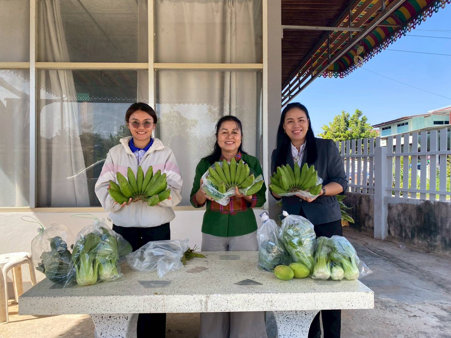 🪘พช.วาปีปทุม : เยี่ยมชมการขับเคลื่อนต่อเนื่อง “ผู้นำต้องทำก่อน” สร้างความมั่นคงทางด้านอาหาร 🪘