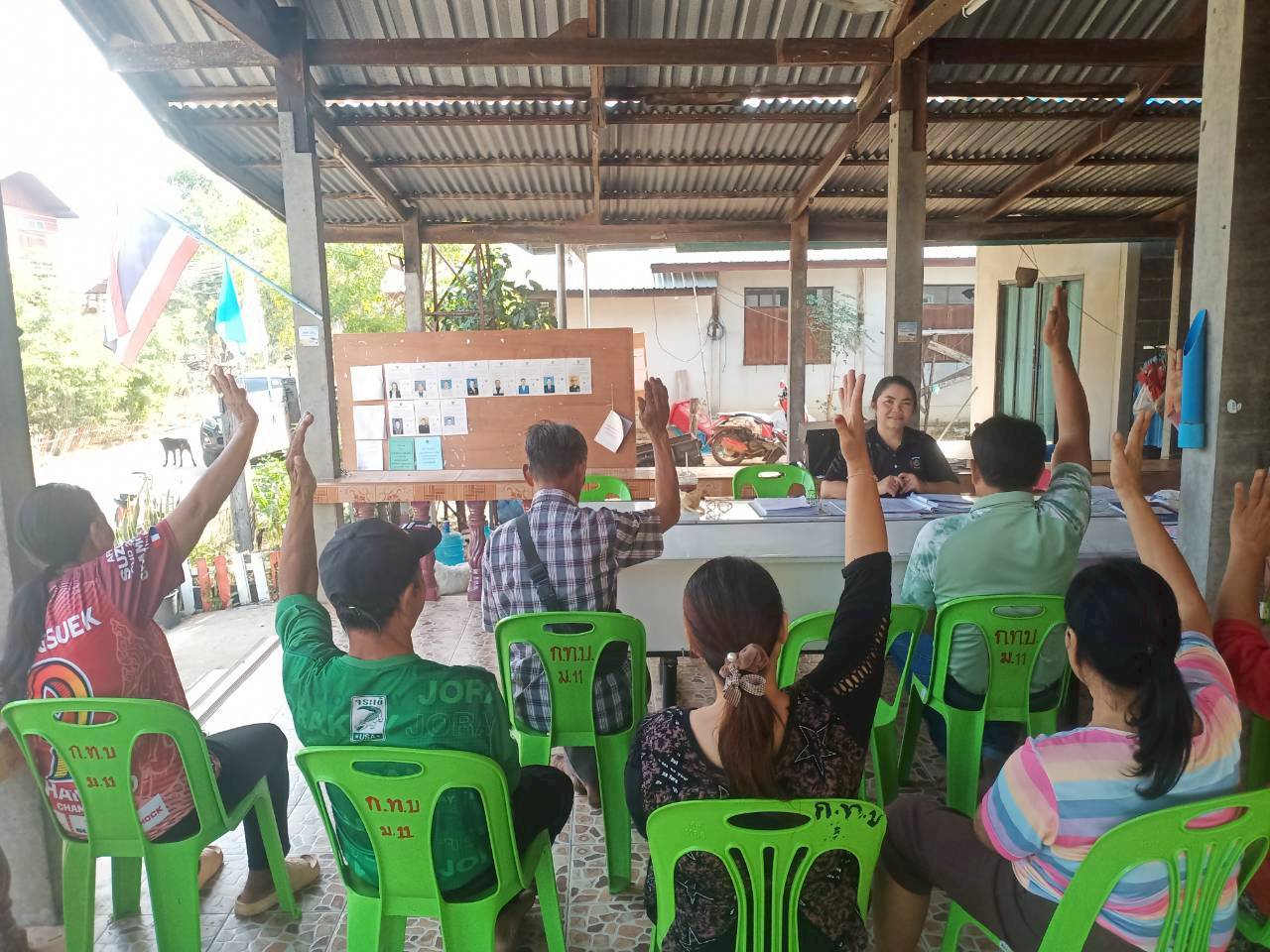 🪘พช.วาปีปทุม จังหวัดมหาสารคาม: ลงพื้นที่พิจารณาเงินยืมโครงการแก้ไขปัญหาความยากจน (กข.คจ.) 🪘