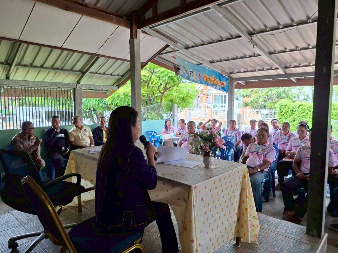 🪘พช.วาปีปทุม จังหวัดมหาสารคาม : ร่วมประชุมประจำเดือนตำบลบ้านโพธิ์ชัย อำเภอวาปีปทุม จังหวัดมหาสารคาม🪘