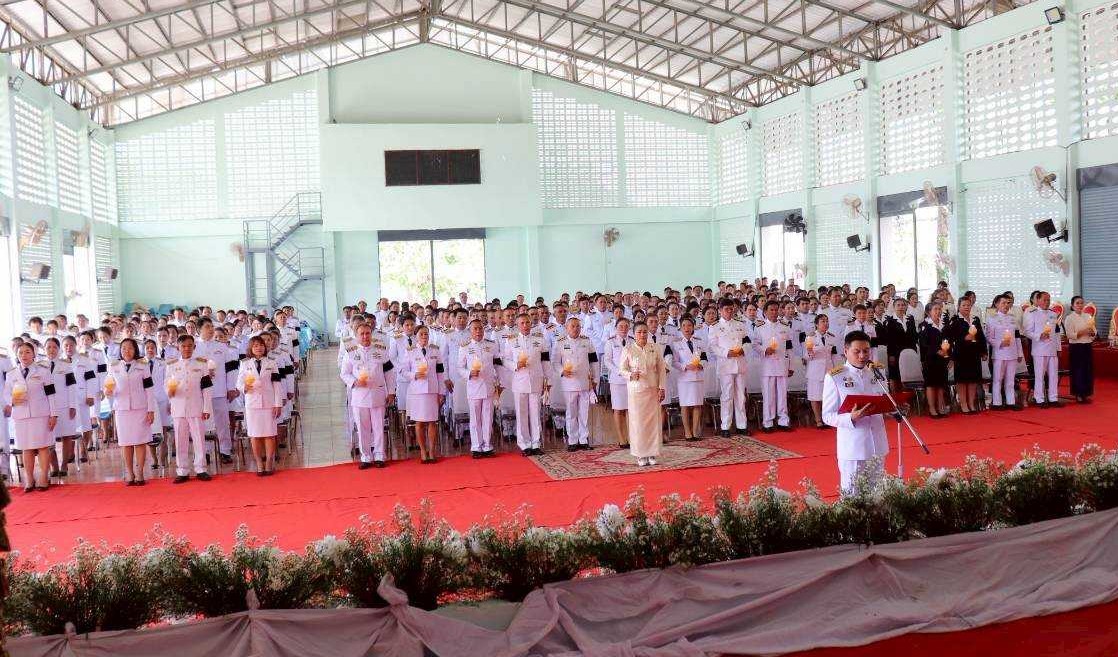 🪘พช.วาปีปทุม จังหวัดมหาสารคาม : ร่วมพิธีถวายพระพรชัยมงคลสมเด็จพระนางเจ้าฯ พระบรมราชินี เนื่องในโอกาสวันเฉลิมพระชนมพรรษา 3 มิถุนายน 2569 🪘