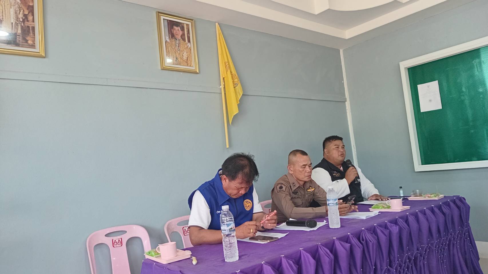 🪘พช.วาปีปทุม จังหวัดมหาสารคาม : ร่วมประชุมคณะกรรมการตำบล (กต.) ตำบลหัวเรือ🪘