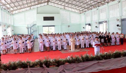 🪘พช.วาปีปทุม จังหวัดมหาสารคาม : ร่วมพิธีถวายพระพรชัยมงคลสมเด็จพระนางเจ้าฯ พระบรมราชินี เนื่องในโอกาสวันเฉลิมพระชนมพรรษา 3 มิถุนายน 2569 🪘