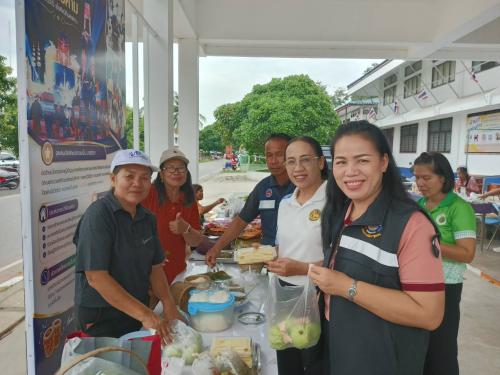 🪘 พช.วาปีปทุม จังหวัดมหาสารคาม : ร่วมสนับสนุนการขับเคลื่อนนโยบายการจำหน่ายสินค้า"ไทยช่วยไทย ลดภาระค่าครองชีพ”🪘