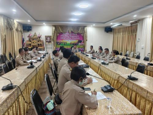🪘พช.วาปีปทุม จังหวัดมหาสารคาม : ร่วมประชุมคัดเลือกกำนันตำบลนาข่า 🪘
