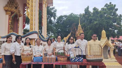 🪘พช.วาปีปทุม จังหวัดมหาสารคาม : ร่วมโครงการสร้างความปรองดองสมานฉันท์ โดยใช้หลักธรรมทางพระพุทธศาสนา "หมู่บ้านรักษาศีล 5 ขยายผลสู่หมู่บ้านศีลธรรม" (ถนนสายวัฒนธรรม)🪘