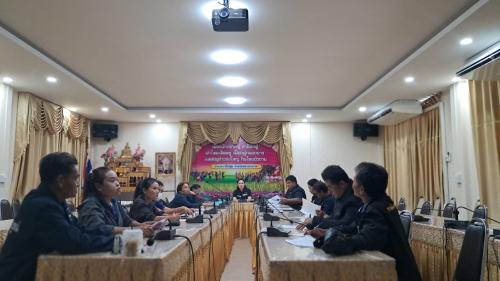 🪘 พช.วาปีปทุม จังหวัดมหาสารคาม : ประชุมผู้นำอาสาพัฒนาชุมชน(ผู้นำ อช. ) อำเภอวาปีปทุม ครั้งที่ 4/2569🪘