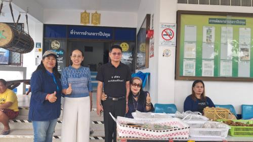 🪘 พช.วาปีปทุม จังหวัดมหาสารคาม : ร่วมสนับสนุนการขับเคลื่อนนโยบายการจำหน่ายสินค้า"ไทยช่วยไทย ลดภาระค่าครองชีพ”🪘