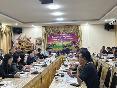 🪘 พช.วาปีปทุม จังหวัดมหาสารคาม : ร่วมประชุมประจำเดือนหัวหน้าส่วนราชการ ประจำเดือนตุลาคม 2569 🪘